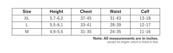 サイズチャート